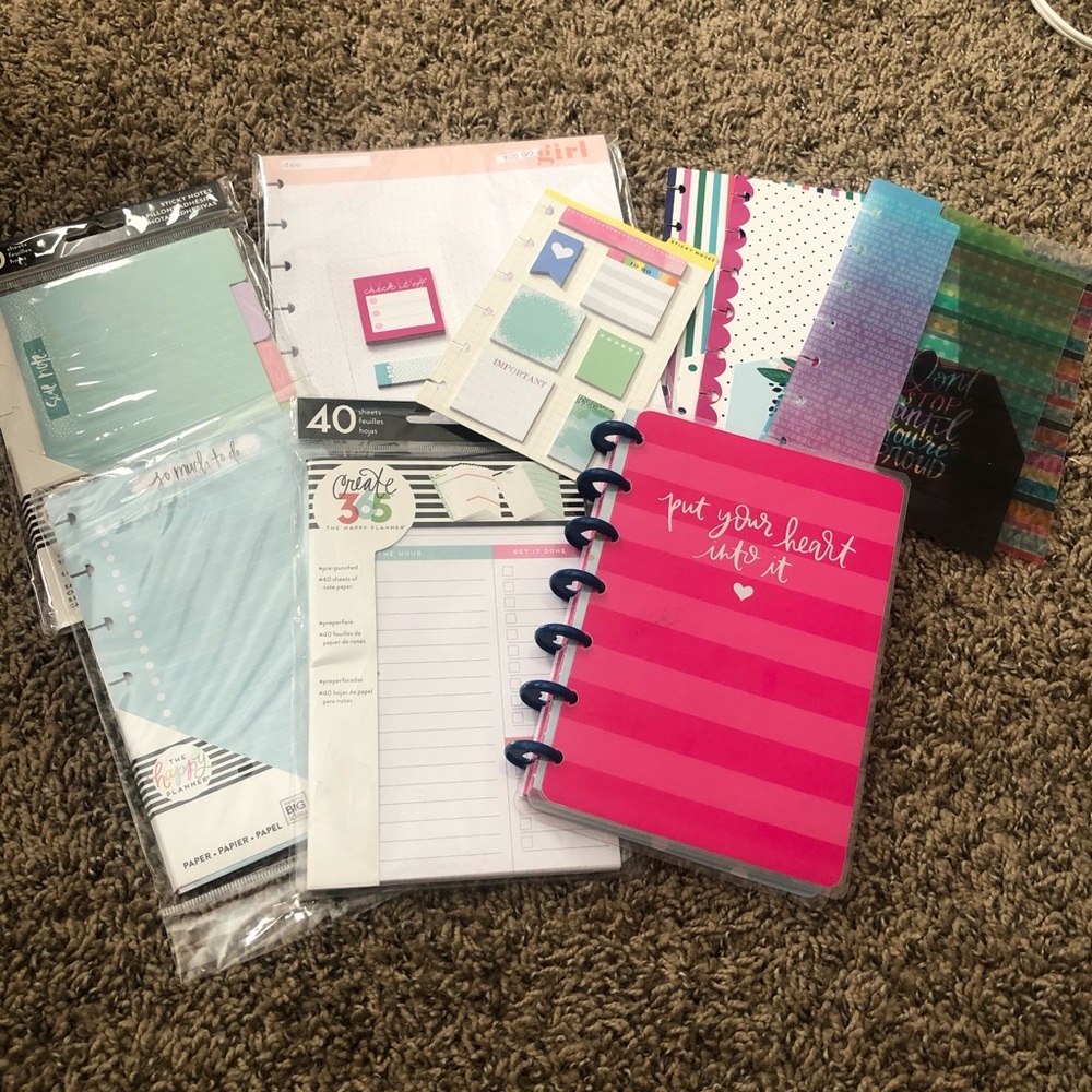 Happy planner accessories bundle